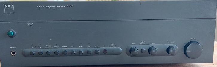 Nad C370 versterker, Audio, Tv en Foto, Versterkers en Receivers, Gebruikt, Stereo, 120 watt of meer, Overige merken, Ophalen of Verzenden