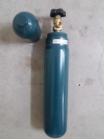 GASFLES  –  2,5 LTR – ARGON-CO2 – VOL – NIEUW beschikbaar voor biedingen