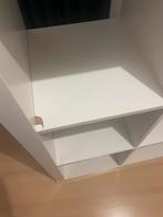 Witte Ikea Boekenkast met 8 Vakken, Ophalen, Met plank(en), Kunststof, Gebruikt