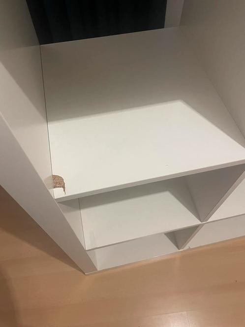 Witte Ikea Boekenkast met 8 Vakken, Huis en Inrichting, Kasten | Boekenkasten, Gebruikt, 100 tot 150 cm, 150 tot 200 cm, 25 tot 50 cm