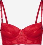 Hunkemöller Valentina voorgevormde longline bh rood 85C, Kleding | Dames, Ondergoed en Lingerie, Hunkemöller, Ophalen of Verzenden