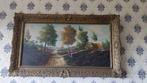 Schilderij met Gouden Lijst - Landschap, Ophalen