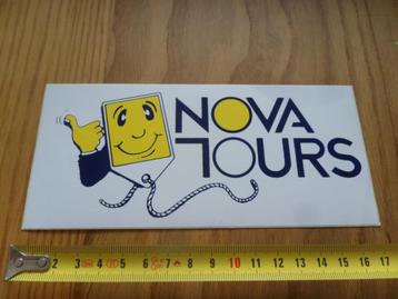 sticker NOVA TOURS   beschikbaar voor biedingen