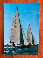 Zeilboten op zee, Verzamelen, Ophalen of Verzenden, Zo goed als nieuw, Zeilboot, Kaart, Foto of Prent