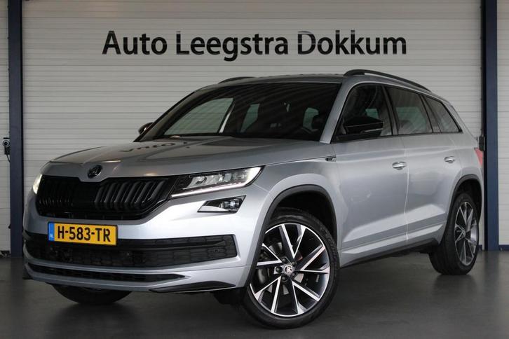 Skoda Kodiaq 1.5 TSI Sportline Business Trekhaak | Virtual C, Auto's, Skoda, Bedrijf, Te koop, Kodiaq, ABS, Achteruitrijcamera