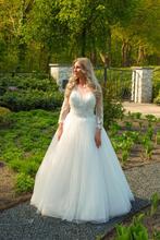 trouwjurk Sample Sale Allure Bridals Diamond Collection 334, Ophalen, Trouwjurk, Nieuw, Wit