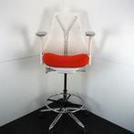 Herman Miller Sayl bureaustoel | baliestoel | oranje | wit, Huis en Inrichting, Gebruikt, Oranje, Ophalen of Verzenden, Bureaustoel