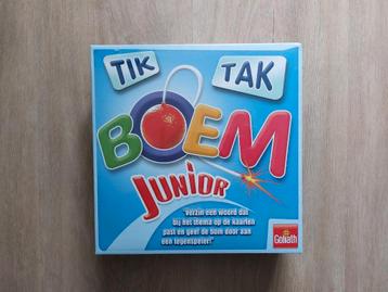 Spel tik tak boek junior. Nieuw  beschikbaar voor biedingen