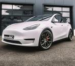 Set 21 inch breedset Tesla Model Y velgen 5x114,3 Concave!, 255 mm, Banden en Velgen, Nieuw, Personenwagen