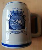 Delftsblauwe Marine Bierpul - Hr. Ms. Hermelijn, Verzamelen, Militaria | Algemeen, Ophalen of Verzenden