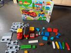 LEGO DUPLO Stoomtrein 10874, Ophalen, Zo goed als nieuw, Complete set, Duplo