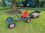 Trapskelter met aanhanger, Kinderen en Baby's, Speelgoed | Buiten | Skelters, Ophalen, Zo goed als nieuw, Berg, Met kar of aanhanger