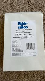 Fakir nilco Papierfilter 5 stuks, Ophalen of Verzenden, Nieuw, Minder dan 1200 watt, Stofzuiger