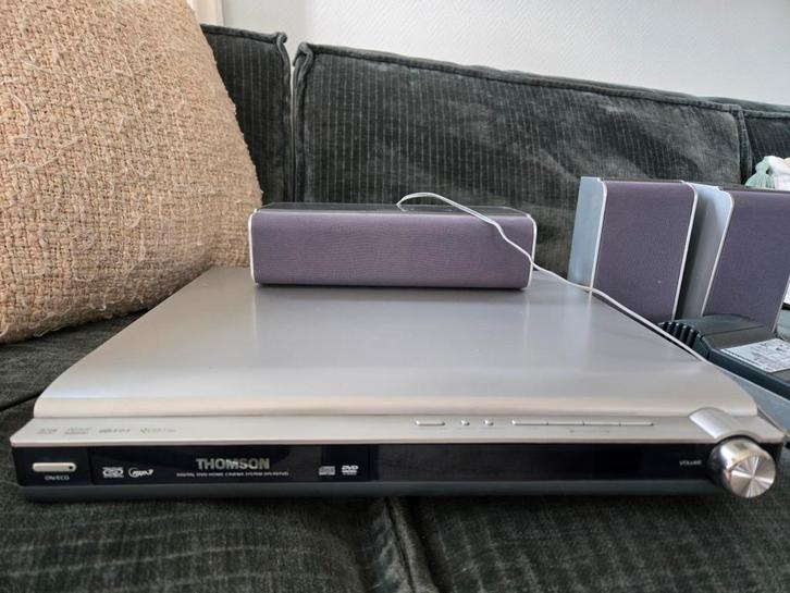 Thomson DPL 907VD Surround Systeem, Audio, Tv en Foto, Home Cinema-sets, Gebruikt, Dvd-speler, 5.1-systeem, Overige merken, Ophalen of Verzenden