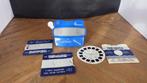 vintage blauwe viewmaster met kaartjes, Ophalen of Verzenden, Overige typen