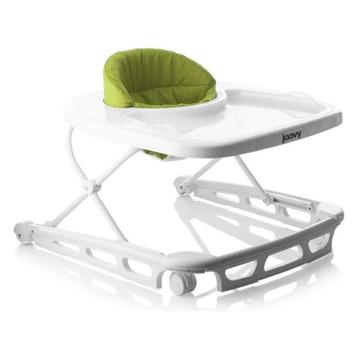 GLOEDNIEUWE Joovy Spoon Luxe Loopstoel - Inklapbaar - Groen beschikbaar voor biedingen