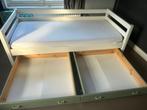Eenpersoonsbed 90x200 met lades evt matras, Ophalen, Gebruikt, 90 cm, Eenpersoons