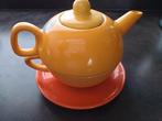 Theepot met theekop, Huis en Inrichting, Keuken | Servies, Ophalen of Verzenden, Zo goed als nieuw, Overige stijlen, Overige typen