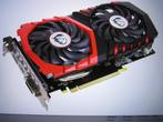 MSI GeForce GTX 1050 Ti GAMING X 4G Graphics CardKey Feature, Ophalen, Gebruikt, DisplayPort, GDDR5