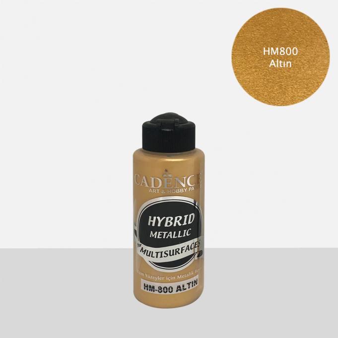 Cadence Hybrid metallic verf for multisurfaces 120 ml goud, Hobby en Vrije tijd, Schilderen, Nieuw, Overige typen, Ophalen of Verzenden