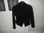 nieuw mooi zwart kort jasje merk angelle milan maat 38, Kleding | Dames, Ophalen of Verzenden, Nieuw, Maat 38/40 (M), Zwart