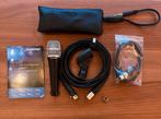 Shure PG 57 XLR microphone, Ophalen of Verzenden, Zo goed als nieuw, Instrumentmicrofoon