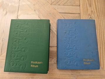 2 postkaartalbums met ansichtkaarten beschikbaar voor biedingen