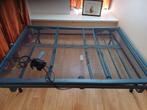 Auping bed, Huis en Inrichting, Slaapkamer | Bedden, Ophalen, Gebruikt, Twijfelaar, Hout