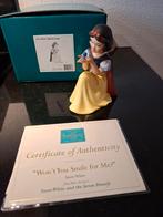Disney wdcc snowwhite snow white sneeuwwitje, Ophalen, Sneeuwwitje of Doornroosje, Zo goed als nieuw, Beeldje of Figuurtje