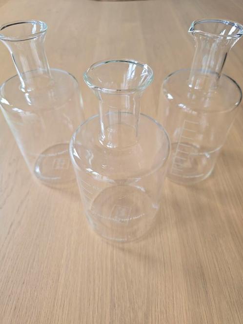 3 prachtige glazen maatbekers / Karaffen van Riviera Maison, Huis en Inrichting, Keuken | Servies, Zo goed als nieuw, Glas of Glazen