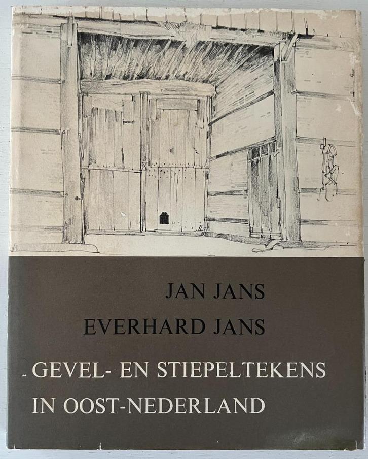 Gevel en Stiepeltekens in Oost-Nederland - Jan Jans, Boeken, Geschiedenis | Stad en Regio, Gelezen, Ophalen of Verzenden