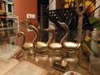 Vintage Messing Zwanen Ornament, Ophalen of Verzenden, Huis en Inrichting