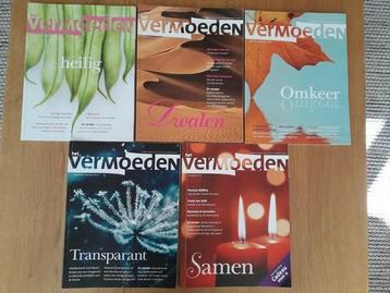 Inspirerende tijdschriften 'Het Vermoeden' (jaargang 2013). beschikbaar voor biedingen