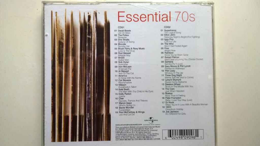 Essential 70s, Ophalen of Verzenden, Zo goed als nieuw, Pop