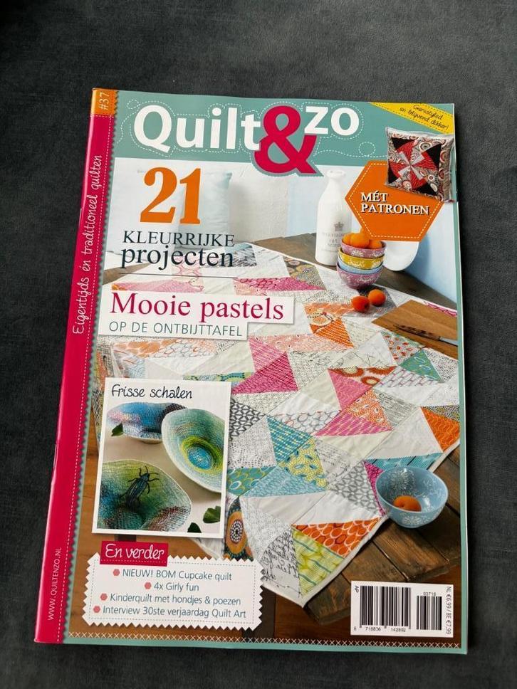 Tijdschriften Quilt & Zo, Boeken, Tijdschriften en Kranten, Zo goed als nieuw, Sport en Vrije tijd, Ophalen of Verzenden