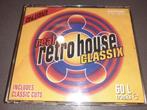 REAL RETRO HOUSE CLASSIX, 4CD, Ophalen of Verzenden, Gebruikt, Techno of Trance