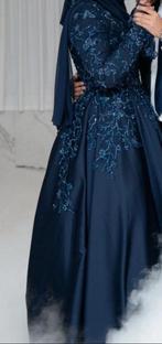 Avondjurk, Kleding | Dames, Blauw, Maat 42/44 (L), Ophalen of Verzenden, Zo goed als nieuw