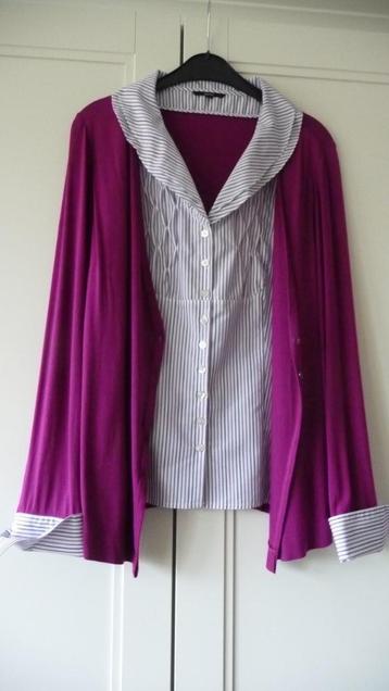 Vest met blouse aan elkaar – 42 beschikbaar voor biedingen