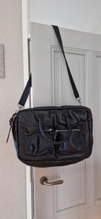 Cowboysbag kleur zwart college bag zgan., Sieraden, Tassen en Uiterlijk, Ophalen of Verzenden, Zo goed als nieuw, Zwart