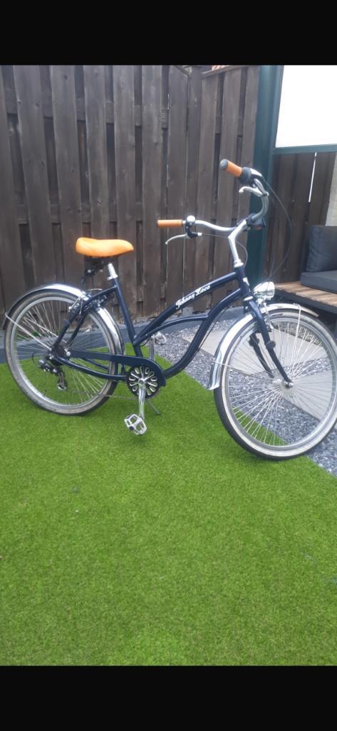 Johnny Loco Beach Cruiser, Fietsen en Brommers, Fietsen | Cruisers en Lowriders, Gebruikt, Dames, Cruiser, Staal, Ophalen