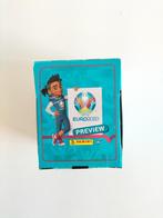 Panini Euro 2020 PREVIEW Display Box 50 zakjes, Zo goed als nieuw, Poster, Plaatje of Sticker, Verzenden, Buitenlandse clubs