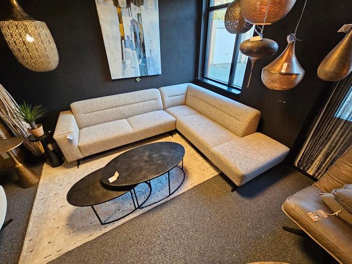 Hoekbank Madrid h.e. design opruiming, Huis en Inrichting, Banken | Complete zithoeken, Nieuw, Ophalen of Verzenden