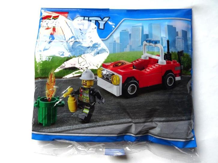 Lego 30347 City polybag brandweerauto, Kinderen en Baby's, Speelgoed | Duplo en Lego, Nieuw, Lego, Complete set, Ophalen