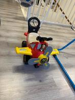 Mickey Mouse Loopauto Vliegtuig, Kinderen en Baby's, Speelgoed | Buiten | Voertuigen en Loopfietsen, Ophalen of Verzenden, Gebruikt
