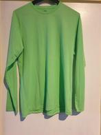 Lange mouw t-shirt groen maat L Russel lime, Nieuw, Ophalen of Verzenden