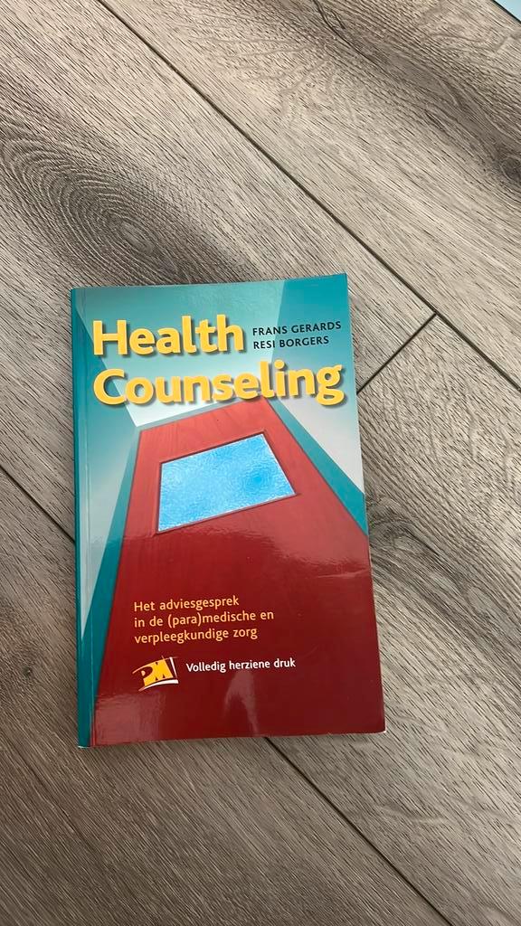R. Borgers - Health Counseling, Boeken, Wetenschap, Zo goed als nieuw, Sociale wetenschap, Ophalen of Verzenden
