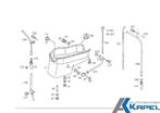 Carter pan pakking OM314 / OM364 vaste pakking, Nieuw