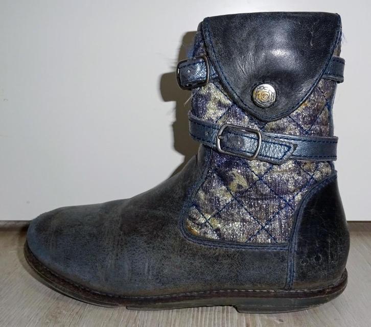Mooie Bunnies laarsjes leer donker blauw / navy - maat 29., Kinderen en Baby's, Kinderkleding | Schoenen en Sokken, Gebruikt, Schoenen