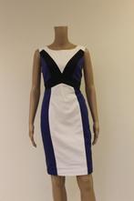 Mariella Rosati blauw/zwart/witte jurk maat 38, Maat 38/40 (M), Blauw, ., Ophalen of Verzenden