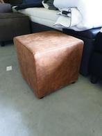 Bruine poef / hokker voor op de slaapkamer oid, Huis en Inrichting, Minder dan 50 cm, Rond, Nieuw, Minder dan 50 cm